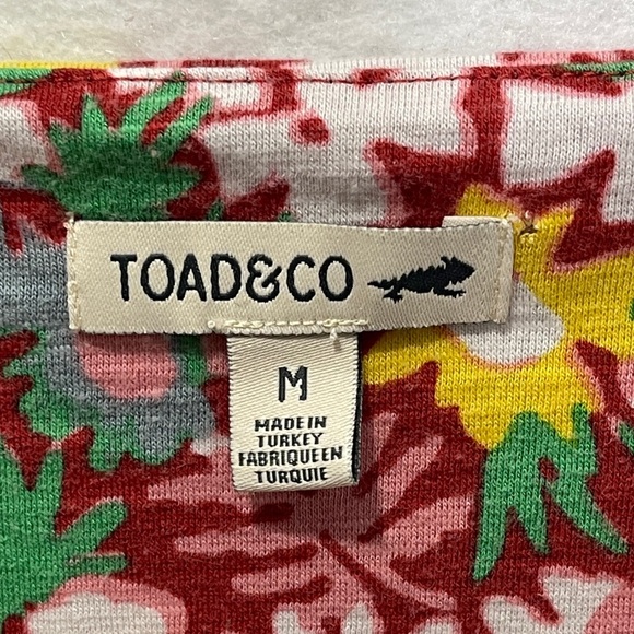 Toad & Co Rosemarie A Line Dress Red Floral Brick Garden Print
Size Medium - Picture 7 of 9